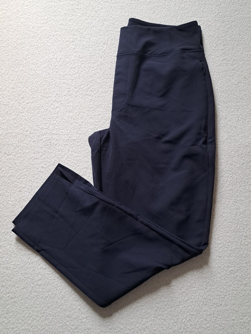 Kirkland Signature Women's Ankle Pants Size Small Navy Pull On Casual Travel